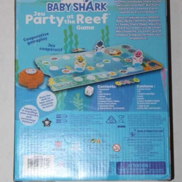 ⭐️CLEARANCE SALE⭐️"Baby Shark" Board Game for Ages 3+ - Picture 3 of 3
